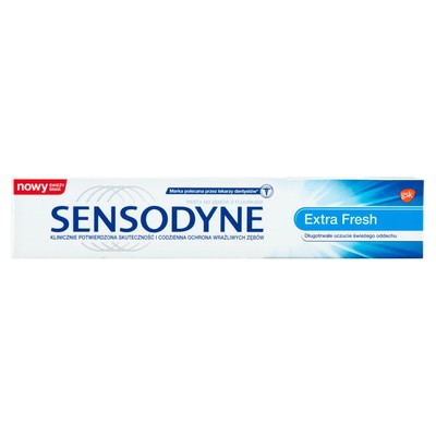 5054563072931 SENSODYNE Extra Fresh Toothpaste pasta do zębów z fluorkiem 75ml (
