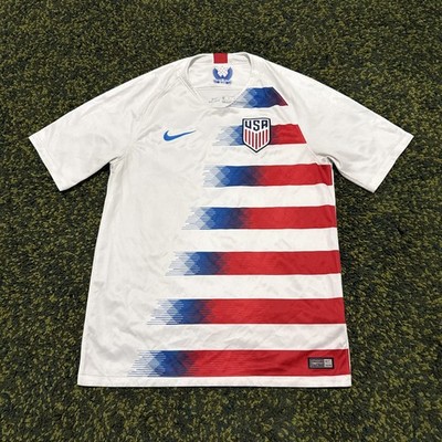 Nike USA US United States National Soccer Jersey 2018/19 Mens Size