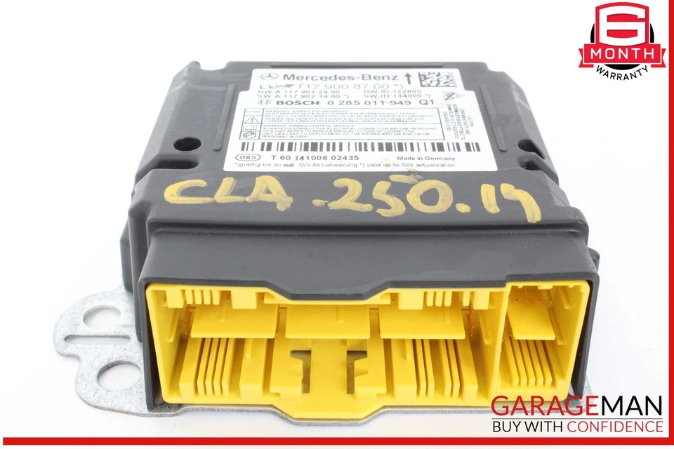Módulo de control Airbag SRS Airbag 14-15 Mercedes W117 CLA250 GLA250 FABRICANTE DE EQUIPOS ORIGINALES Foto 2 de 4