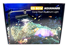 Smatfarm G3 60W Aquamars Coral Reef Aquarium Light Open Box New