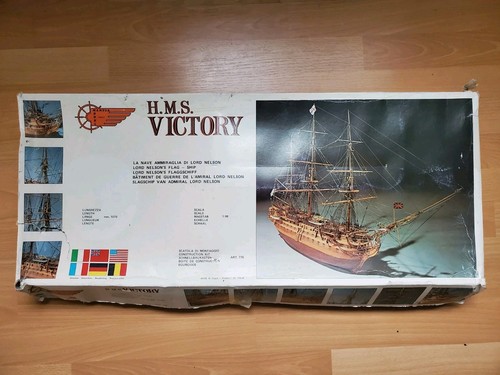 Mantua Models HMS Victory Lord Nelson 1:98 776 Model Kit. Wooden Ship ...