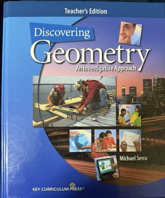 Discovering Geometry Teacher s Fourth Edition - Michael Serra Excellent Like New