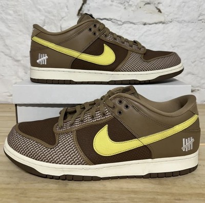 Nike Dunk Low UNDFTD x UNDEFEATED Brown Yellow | eBay