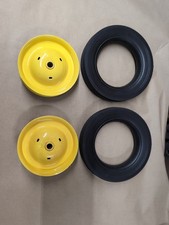 Ertl Pedal Tractor Parts Front Wheel Set For a 7 x 1.5" John Deere