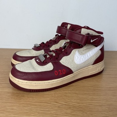Nike DO7045-600 AIR FORCE ONE 1 Mid City Pack - London Red UK 8,5 EUR 43 US 9,5