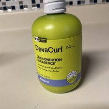 DevaCurl One Condition Decadence Conditioner 12 oz, For Dry Coarse Curls