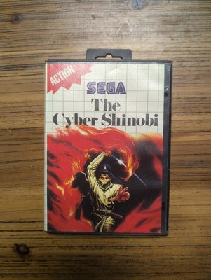 The Cyber Shinobi Sega Master System PAL Missing Manual US Seller Video Game 