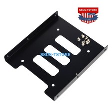 2.5" to 3.5" Bay SSD Metal Hard Drive HDD Mounting Bracket Adapter Dock / Tray