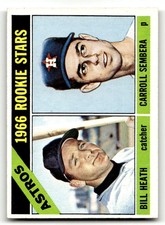 1966 Topps #539 Astros 1966 Rookie Stars (Heath/Sembera) 💎 Near Flawless 🔥