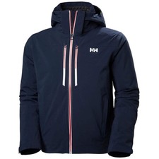 Helly-Hansen Men's Alpha Lifaloft Insulated, Jacket, 599 Navy, size XXL