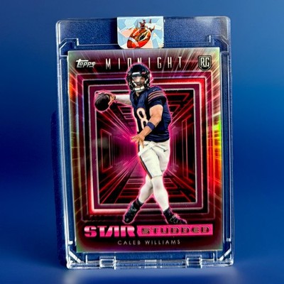 CALEB WILLIAMS - 2024 TOPPS MIDNIGHT (RC) - STAR STUDDED TWILIGHT /99 - BEARS!