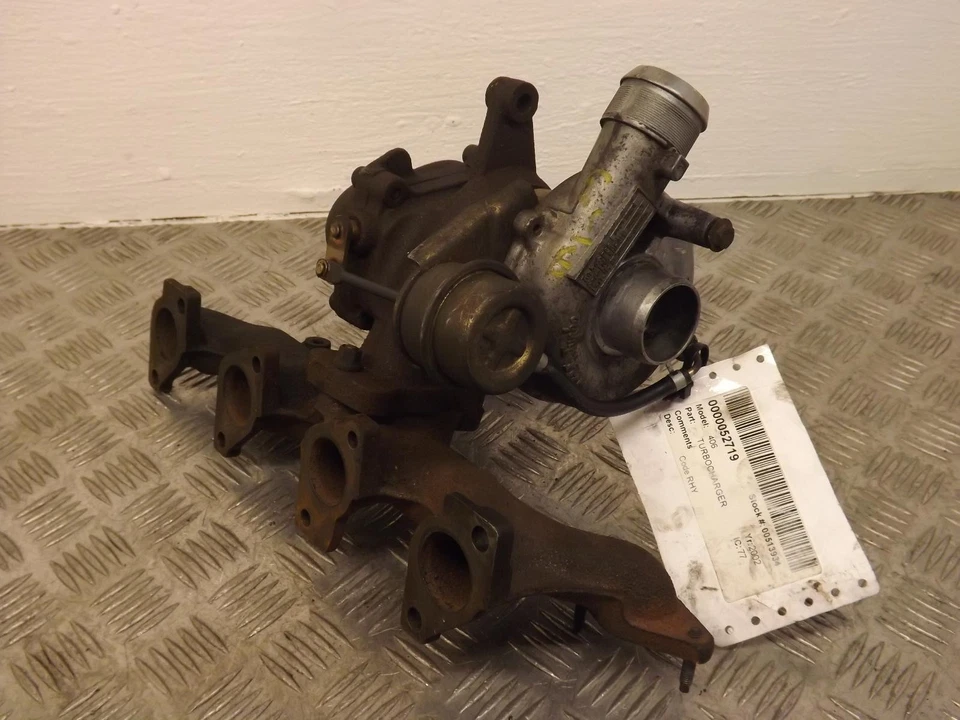 Peugeot 406 Manual Turbocharger With Manifold Engine Code Rhy 2.0 Diesel 99-05A - Image 3 of 4