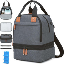 Breast Pump Bag Compatible with Spectra Pumps, Insulated Milk Storage Pumping