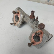 Classic Mini Cooper Twin Hs2 1.25 Su Carb Aeg 573 Inlet Manifold. Classic Mini Cooper Twin Hs2 1.25 Su Carb Aeg 573 Inlet Manifold.