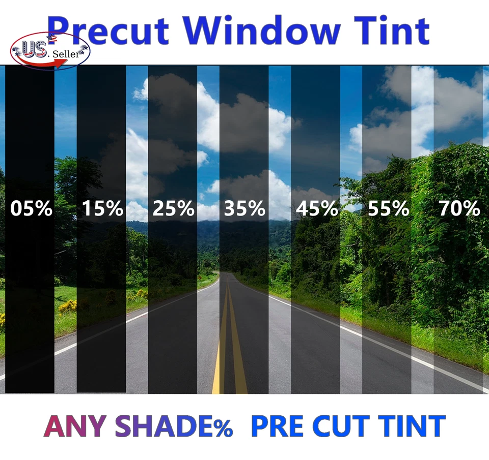 Kit de película de tinte de ventana de 2 capas precortada personalizada computarizada para TODOS Chevy Tahoe 4 puertas Foto 4 de 4