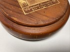 Vintage 1940's California Redwood Nut Cracker Bowl 10.5 In With Nut Crackers — photo 5