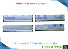 Lot of 4 Samsung 8GB 2Rx4 PC3 10600R ECC RDIMM SDRAM M393B1K70CHD-CH9