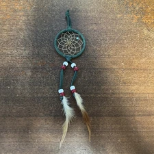 Navajo Native American Dream Catcher Curtis Bitsui Dream Catcher 2 “ Tanish E