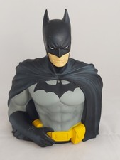 Vintage Monogram Int Batman Bust Money Box 3D Figure Savings Piggy Bank