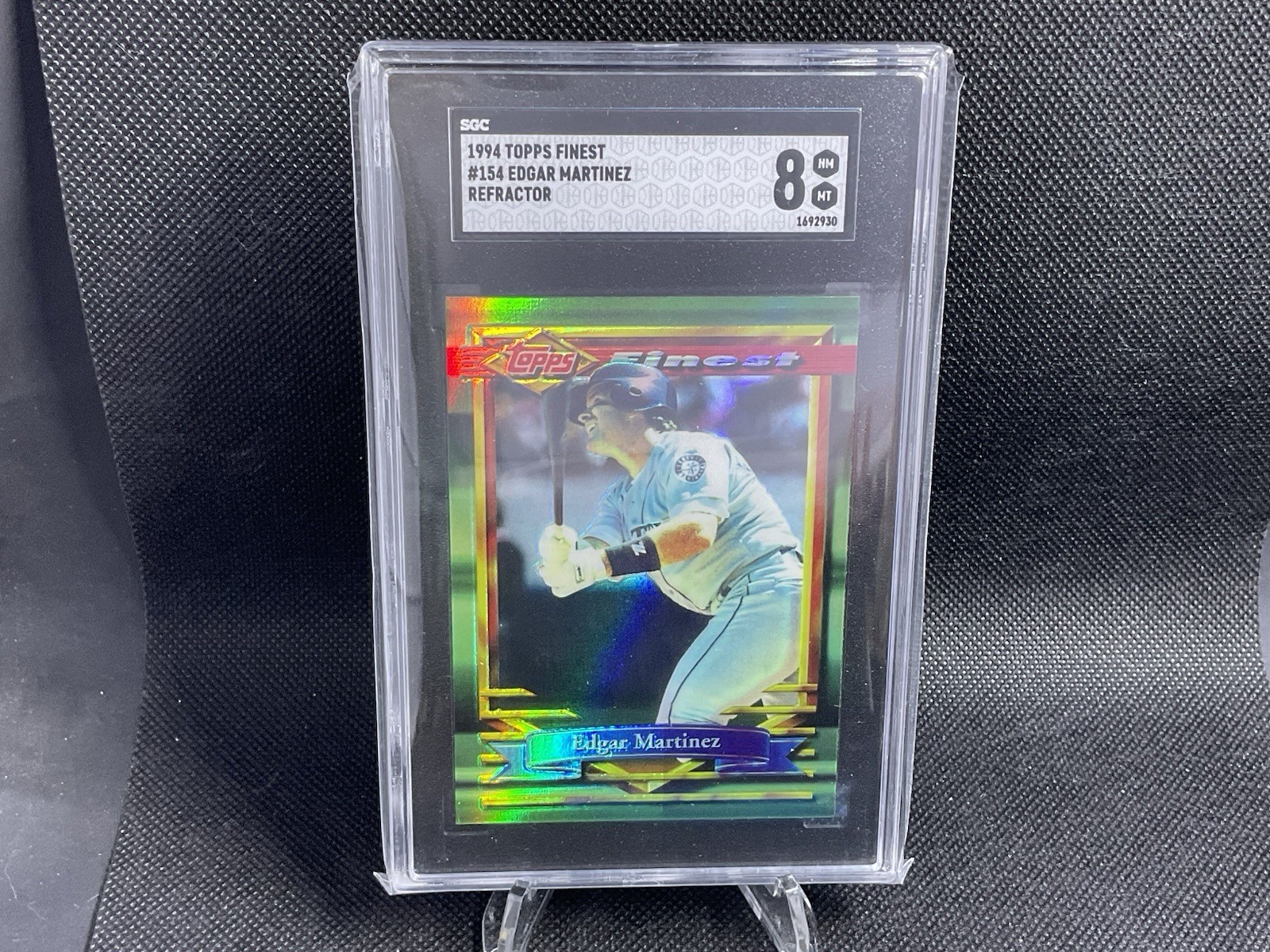 1994 Topps Finest Edgar Martinez #154 NM-MT8 Refractor