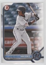 2022 Bowman Prospects Ian Lewis #BP-96 10vb