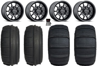 Method 409 15'' Wheels Black (5+2/5+5) 32''Sand Stripper TT/XLHP Tires MaverickR