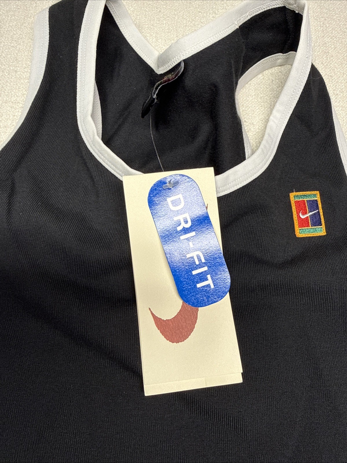 NWT Extremely Rare Vtg 9s Nike Heritage London Tennis Dress Sz M  Dri Fit image 4