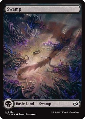 Swamp [Foil] (0274) - Tarkir: Dragonstorm (TDM)