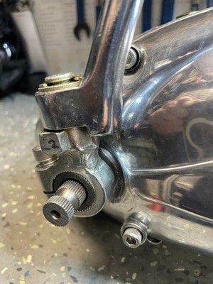 bsa bantam klappbarer Kickstarter generalüberholt große Bohrung