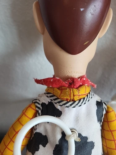 Toy Story Woody w/ Spurs, Jesse No Hat Pull-string Dolls Parts Only Not Working - Picture 12 of 23