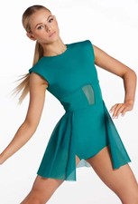 Dance Costume Large Child Teal Weissman 16390 Lyrical Contemporary Jazz 2025
