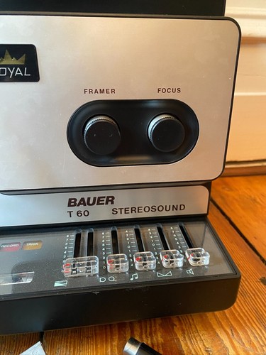 Projecteur de film BAUER T60 Super 8 Stereo Sound Projector - Photo 3/7