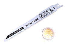 LAMA PARKSIDE 38 DENTI SEGA TAGLIO LEGNO METALLO POTATURA GATTUCCIO