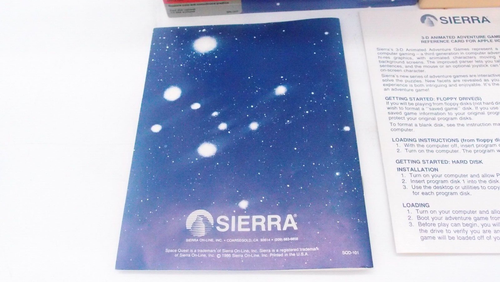 Space Quest: The Sarien Encounter (Apple IIGS, 1987, Sierra) - Fehlende Festplatte 1 - Bild 9 von 11