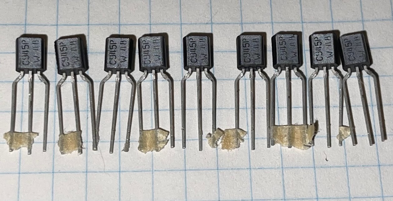 Lot of 9 2SC945P Bipolar NPN Transistors TO-92 | eBay