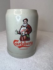 Vintage Carlsberg Danemark 0.5L Beer Stein Mug Made in Germany
