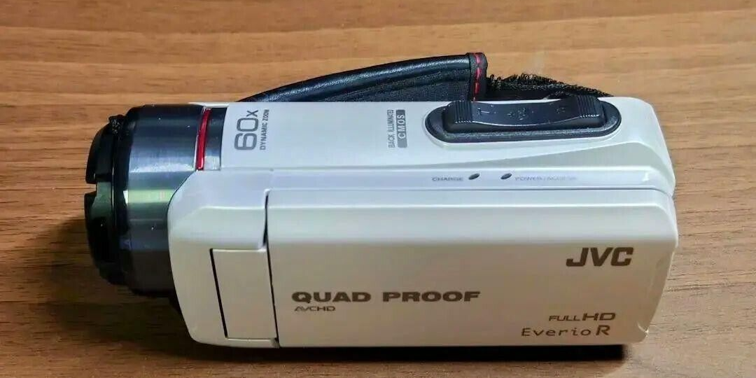 JVCケンウッド Everio R GZ-R400-W 動作品 動作品 GZ-R400 JVC Everio R 【