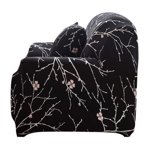 1 2 3 4 Seater Stretch Sofa Cover Slipcover Solid Chair Couch Cover Protector - Picture 62 of 109