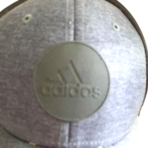 Adidas Men's Golf Hat Baseball Cap Adjustable Black/Gray Snapback Mesh Back - Picture 2 of 9