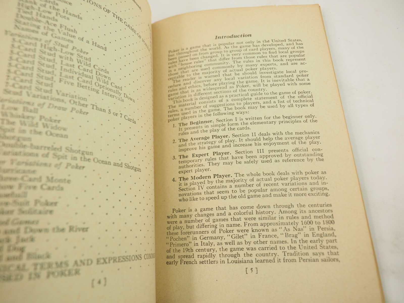 Poker The Nations Most Fascinating Card Game US Playing Card Co.SoftCover 1941