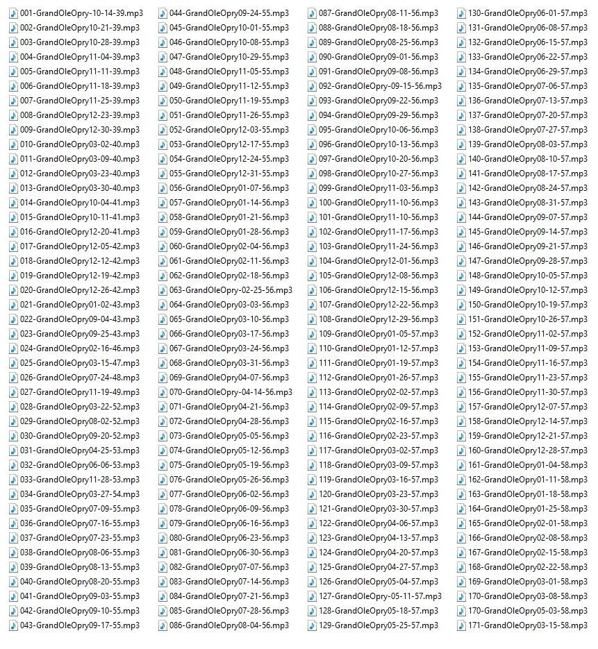 THE GRAND OLE OPRY 300 Classic Oldtime Radio Shows MP3 OTR On USB Flash Drive - Image 3 of 4