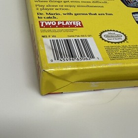 * Dr. Mario (Nintendo NES) Complete w/Manual and Box