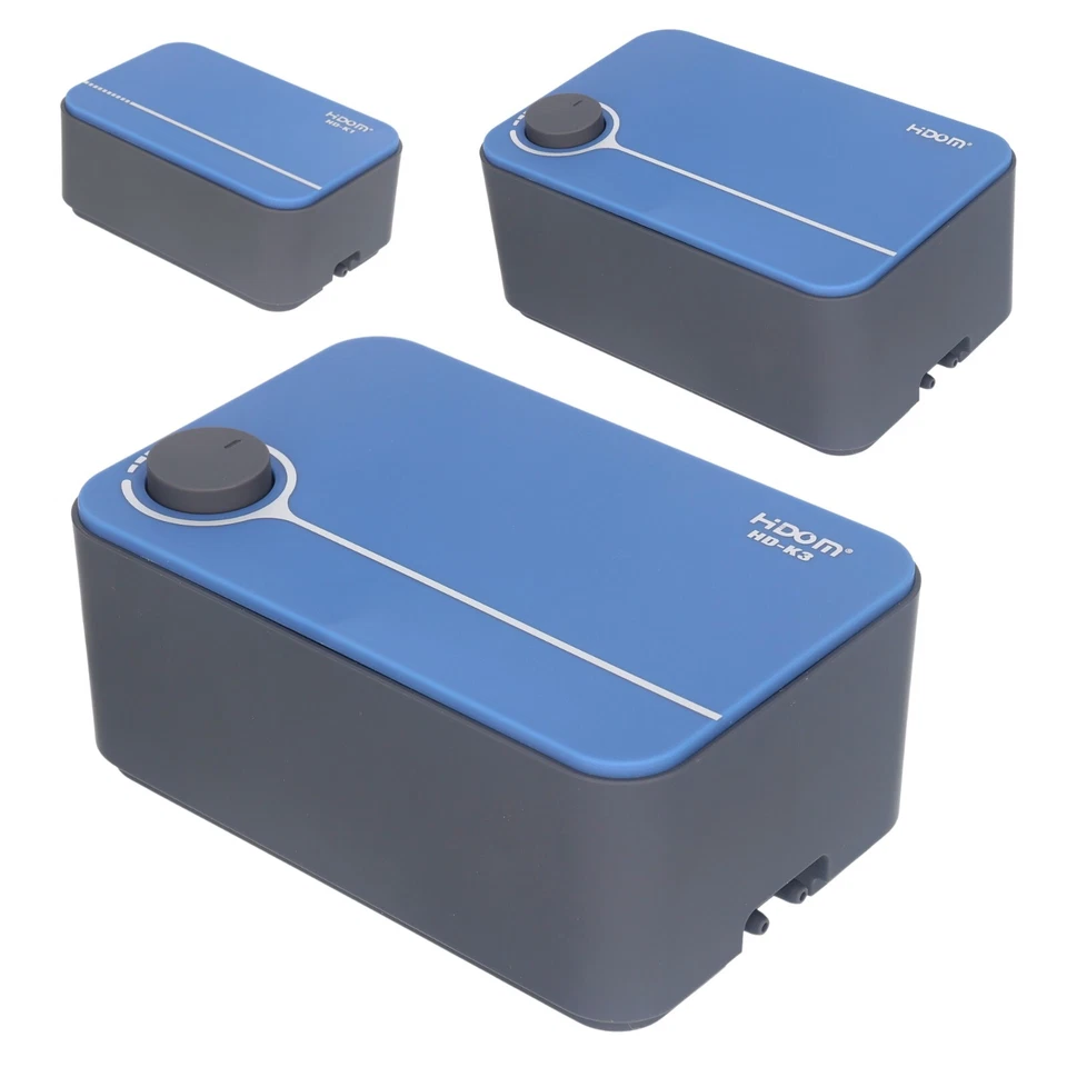 Hidom Aquarium Air Pump Fish Tank Ultra Quiet Single/Twin Valve Tropical Marine