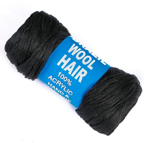 5Roll Brazilian Yarn Wool Hair Arylic Yarn for Hair Crochet Braid Twist Warps... - 第 6/11 張圖片