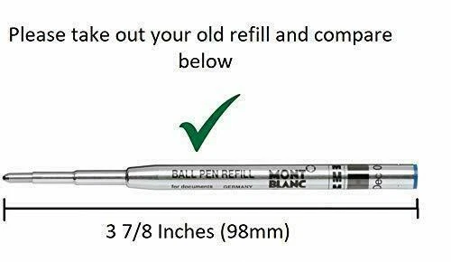 5 - Recambios para bolígrafo Monteverde para bolígrafos Montblanc, M13, M14, embalados a granel Foto 2 de 2