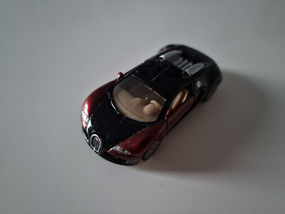 SIKU 1305 BUGATTI VEYRON SCHWARZ/PURPURROT FAST MINT