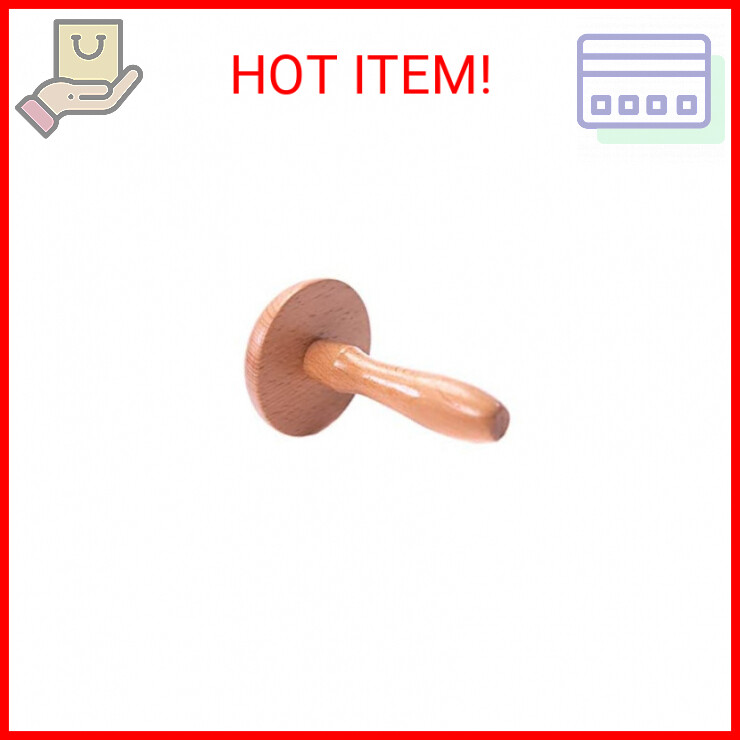 Smooth Wooden Darning Mushroom by Quilted Bear for Strong Hand Stitching