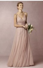 NEW $250 BHLDN Hitherto Zaria Bridesmaid Wedding Dress Size 2