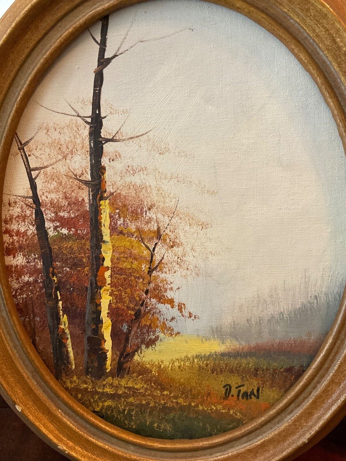 (2) Original Framed/Signed Oil Paintings Aaron Brothers Corp JCPENNEY