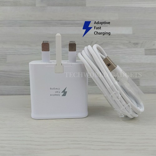 Original 15W Schnellladegerät Stecker & USB Kabel für Samsung Galaxy A20e A30 A40 A50 - Bild 3 von 14